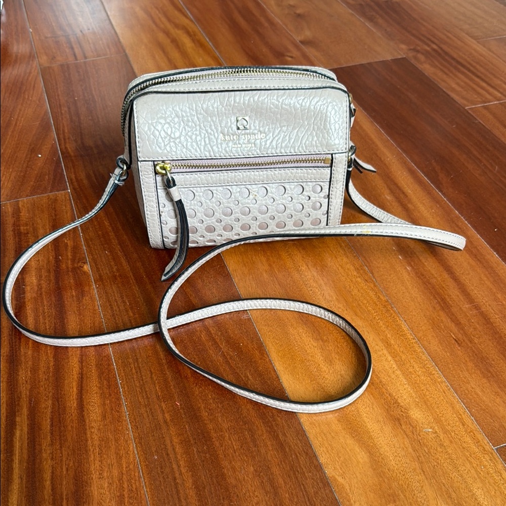 Kate Spade Beige Crossbody Bag